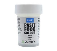 PME Concentrated Paste Food Colour - Arctic White 25g