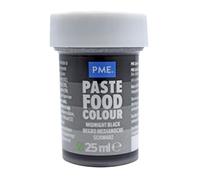 PME Concentrated Paste Food Colour - Midnight Black 25g