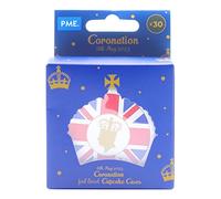 PME Coronation foil-Lined Baking Cases, Pack of 30