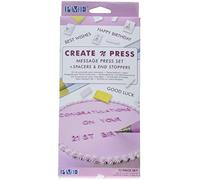 PME CP302 Create N Press Message Set, White, 28 x 12 x 2 cm