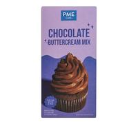 PME Creamy Chocolate Buttercream Icing Mix (450g), No-fuss Frosting for Quick & Easy Cake Decorating
