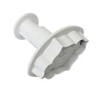 PME Creative Plaque Rose & Plain Embossing Plunger Cutter, Small, 65 mm