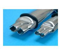 PME Crimper, Adjustable, Serrated Stainless Steel, 2 Pc. - Open Scallop