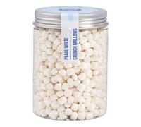 PME Crunch Mallows Mini Marshmallow Edible Sprinkle Charms - Pearl White (87g / 3.06oz)