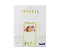PME CCB12 Crystal Cake Box 12x12x15", White