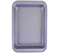PME CSB104 Carbon Steel Non-Stick Roaster Pan 12.6 x 9.1 x 2inch Deep, Grey