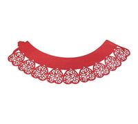 PME CW913 Red Heart Cupcake Wrappers, Pack of 12 5x0.1x20.5 cm