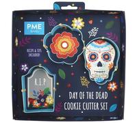 PME Day of The Dead Cookie Cutter Set, Halloween