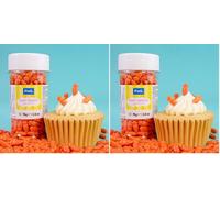 PME Easter Sprinkles - Candy Carrots (60g) (Pack of 2)