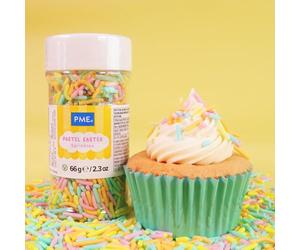 PME Easter Sprinkles - Pastel Jimmies (60g)