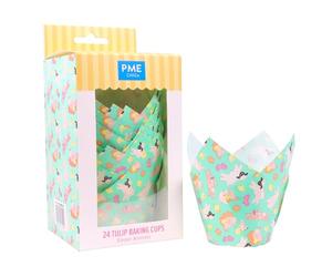 PME Easter Tulip Muffin Cases - Easter Animals (Pack of 24)