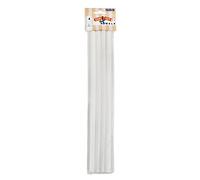 PME Easy Cut Dowels, White 30cm, Pack of 4, 12-Inch