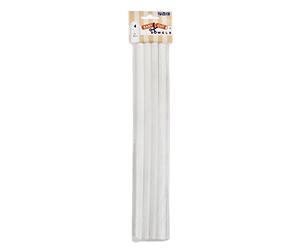 PME Easy Cut Dowels, White 30cm, Pack of 4, 12-Inch