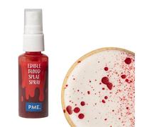 PME Edible Blood Splat Spray for Halloween Cake Decorating (30ml)