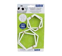 PME FB49 Football/Soccer Pattern Cutters, White