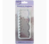 PME FF383 Broderie Anglaise Straight Frill Cutter, White