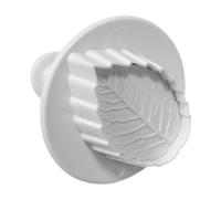 Cake Decorating Plunger Cutter PME Foliage Veined Rose Leaf Set of 3 Sugarcraft