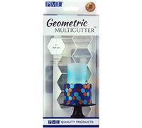PME Geometric Multi cutter for Cake Design - Hexagon, Medium Side, 1-Inch,White