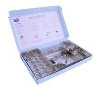 PME Gingerbread House Cutter Set, Silver