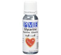 PME Glycerine (35g) - Food Grade Glycerine for Baking, Royal Icing & Sugarcraft that Prevents Hard Icing & Sugar Crystallisation & Adds Moisture Retention for Cakes