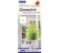 PME GMC142 Geometric MultiCutter for Cake Design - Square, Medium Size, 1-Inch, White