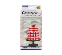 PME GMC162 Geometric Multicutter for Cake Design-Diamond XL, Medium Size, Weiß