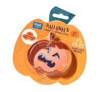 PME Halloween Cookie Cutter with Stencils, Pumpkin, 371-pink