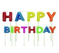 PME Happy Birthday Bright Candles, Set of 13