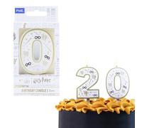 PME Harry Potter Birthday Candle, Number 0, Gold