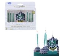 PME Harry Potter Birthday Candle Set of 7, Slytherin, Green