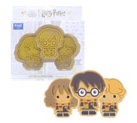 PME Harry Potter Cookie Cutter & Embosser, Harry, Ron & Hermione