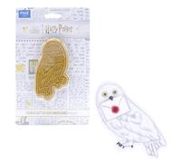 PME Harry Potter Cookie Cutter & Embosser, Hedwig, Clear Or Light Grey