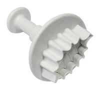 PME HL543 Veined Holly Leaf Plunger Cutter, Large Size, White