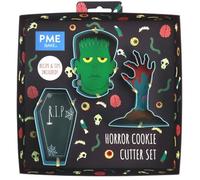 PME Horror Cookie Cutter Set, Halloween, Blue