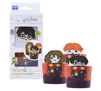 PME HPC601 Potter Cupcake Decorating Kit with Harry, Ron & Hermione, Sugar