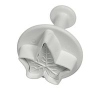 PME IL537 Ivy Leaf Plunger Cutter, Small Size, 15 mm, White