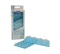 PME IMC230 Infinity MultiCutter-Zig Zag, Set of 2, Plastic, Blau