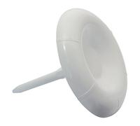 PME IN567 Icing Flower Nail Cupped 44 mm (1.7-Inch), White