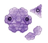 PME JEM Briar Rose Cutwork Embroidery Cutters, Set of 3,White,12 x 3 x 20 cm