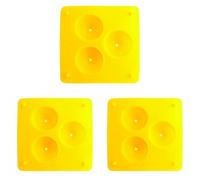 PME JEM Flower Former 3B, Yellow, 8.69 x 3 x 8.69 cm (Pack of 3)