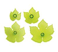 PME JEM Grape Vine Leaf Cutter, Set of 4, White, 12 x 2 x 22 cm