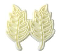 PME JEM Lacy Leaf Cutters, Set of 2,White,9 x 2 x 16 cm