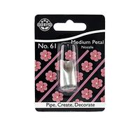 PME JEM Medium Petal / Ruffle Piping Nozzle no. 61, Silver