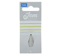 PME JEM Round Piping Nozzle no. 4, Silver