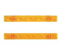 PME JEM Scroll and Leaf Ribbon Cutters, White, Set of 2