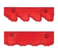 PME JEM Wide Frill Cutters, Set of 2,White,12.5 x 2 x 19 cm