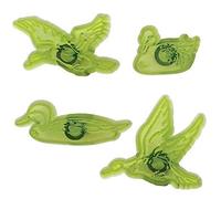 PME JEM Wild Duck Cutters, Set of 4, White, 18 x 3 x 11 cm