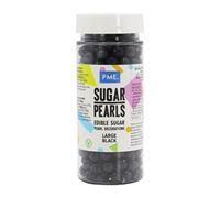 PME Large Sugar Pearls 90g - Black