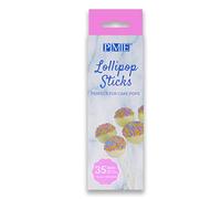 PME LS172 Lollipop Sticks 16 cm (6.3 inch), Pack of 35, White