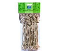 PME LSK181 Bamboo Spiral Skewers 18cm, Pack of 100, Brown